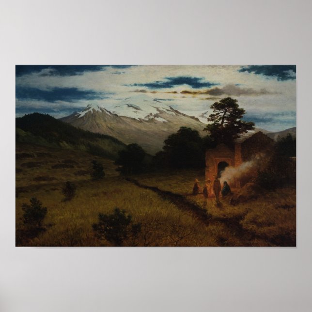 Poster Iztaccíhuatl (Frente)