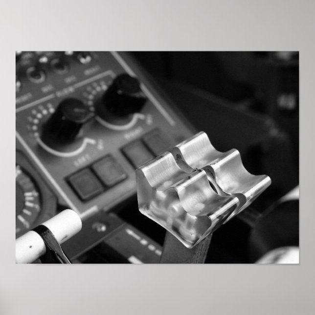 Poster J41 alavancas B&W (Frente)