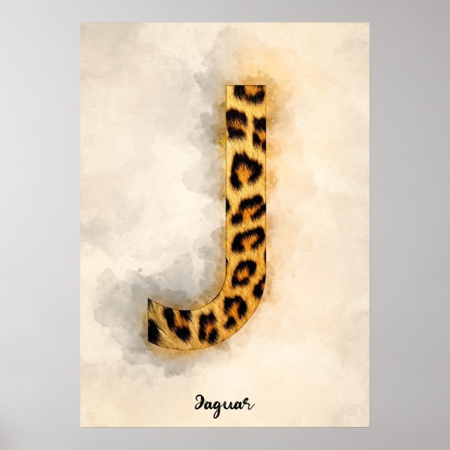 Poster J é para Jaguar (Frente)