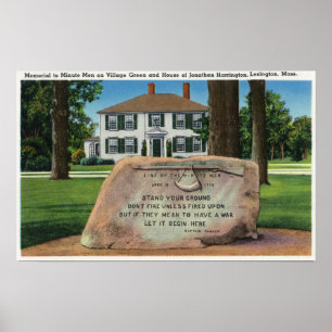 Póster J. Harrington Casa, Village Green