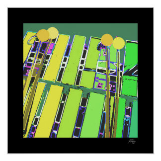 Póster J Spoelstra Aqui Vem a Banda - Marimba