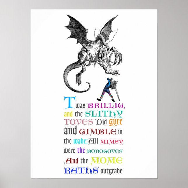 Póster Jabberwocky (Frente)