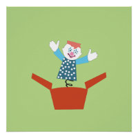 Jack bonito na caixa