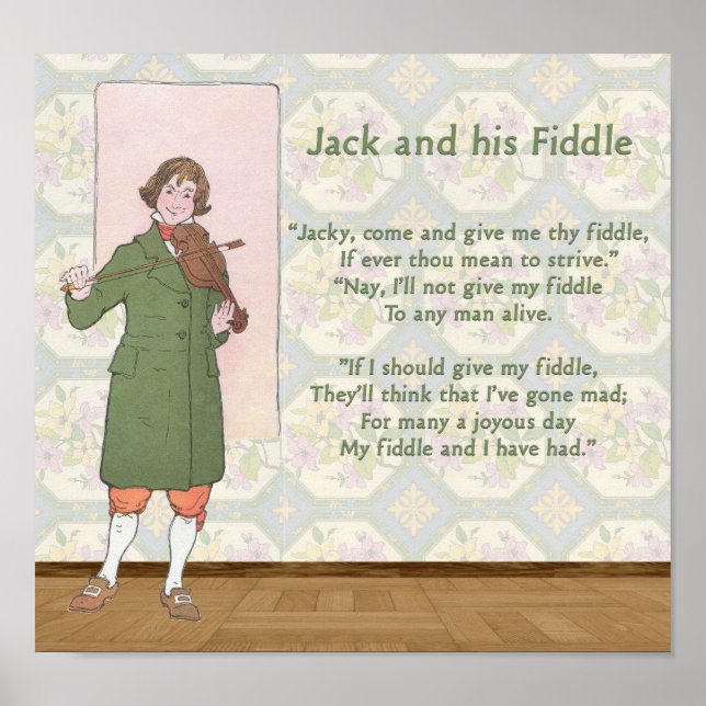 Poster Jack e seu Fiddle (Frente)