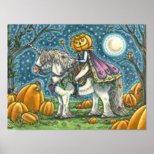 POSTER JACK O LANTERN PRINCE EM SUA MÁGICA UNICORN PONY