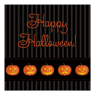 Póster Jack O'Lanterns!