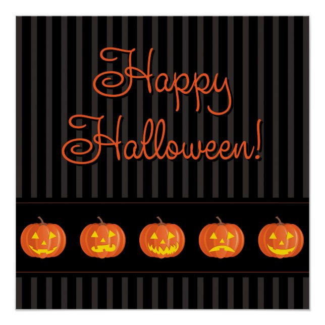 Póster Jack O'Lanterns! (Frente)