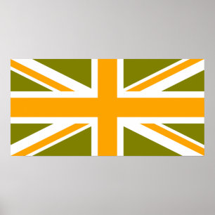 Poster Jack Olive and Orange Union