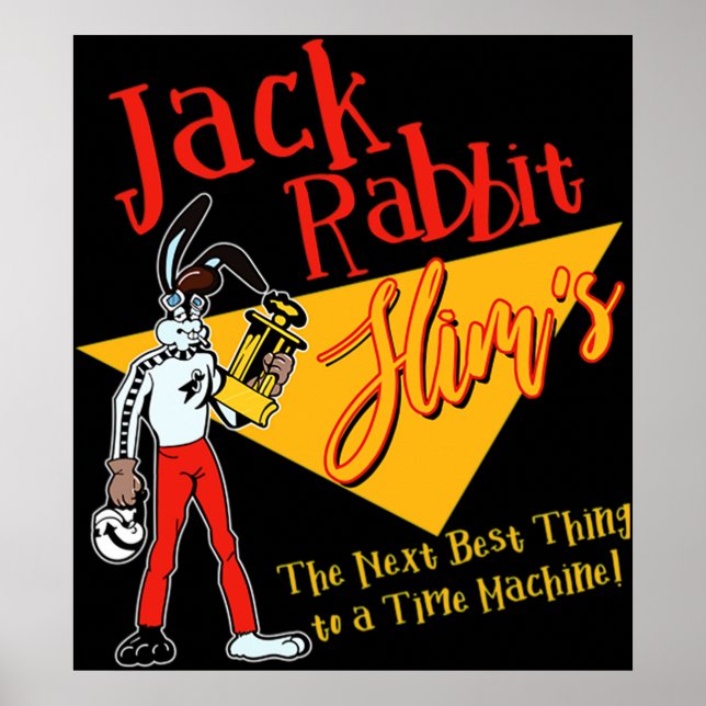 Poster Jack Rabbit Slims - A melhor coisa para um Tim (Frente)