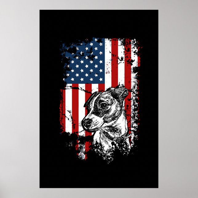 Poster Jack Russell (Frente)