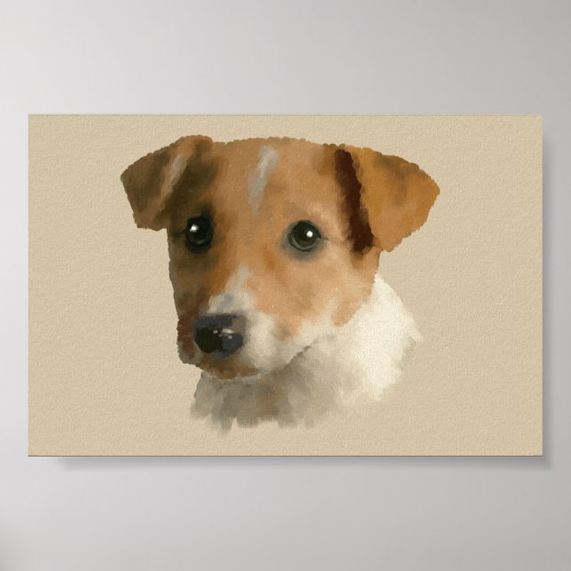 Poster Jack Russell Puppy (Frente)