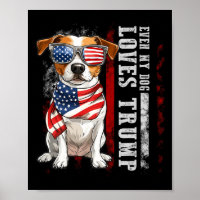 Jack Russell Terrier Até Meu Cachorro Adora Trump