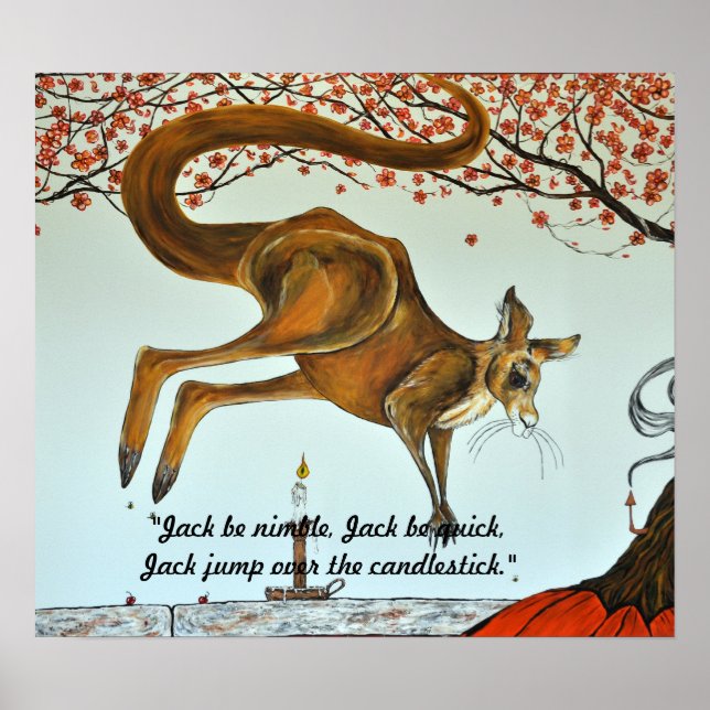 Póster Jack, seja ávido, Jack seja rápido... (Frente)