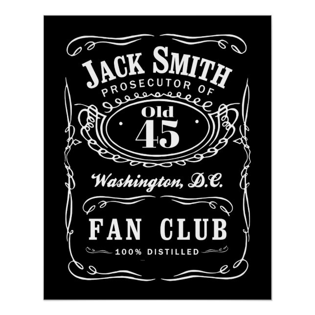 Póster Jack Smith Fan Club (Frente)