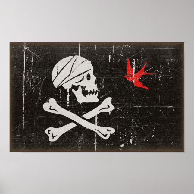 Póster Jack Sparrow's Jolly Roger (Frente)