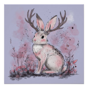 Póster Jackalope
