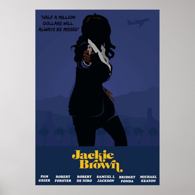 Poster Jackie Brown Original Connecting (Frente)