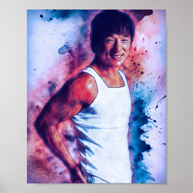 Poster Jackie Chan (Frente)