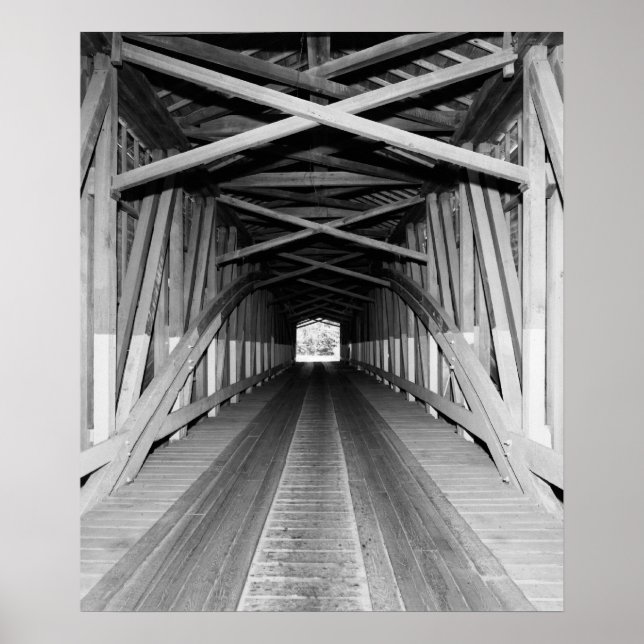 Póster Jackson Covered Bridge (Frente)