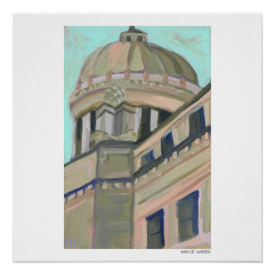 Póster Jackson Mississippi Capitol Building