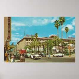 Poster Jacksonville dos anos 60, FL