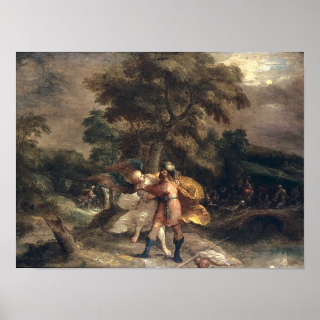 Póster Jacob e o Anjo (Frente)