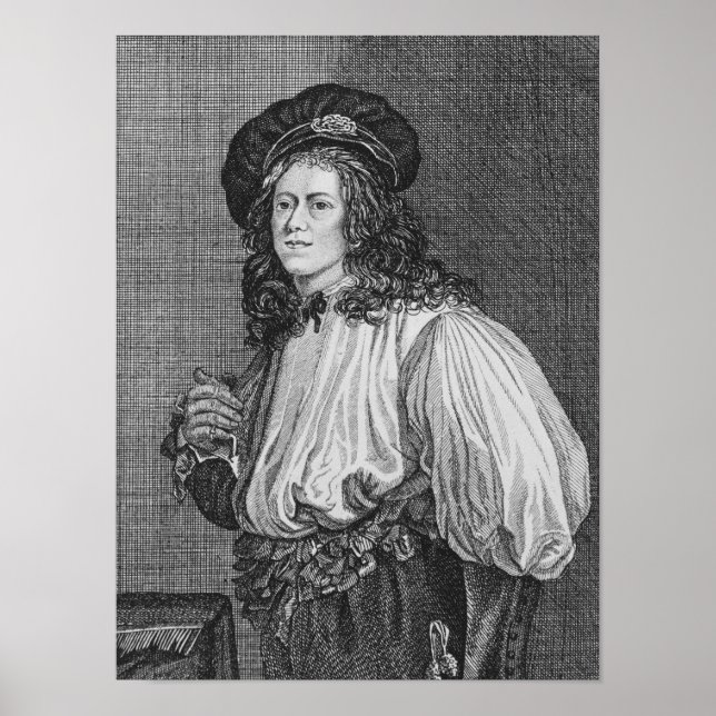 Póster Jacob Hall, o famoso bailarino Rope, 1792 (Frente)