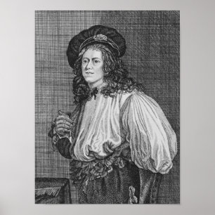 Póster Jacob Salão, dançarino famoso da corda, 1792