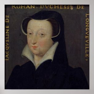 Póster Jacqueline de Rohan, Duchesse de Longueville