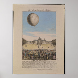 Póster Jacques Alexandre Cesar Charles