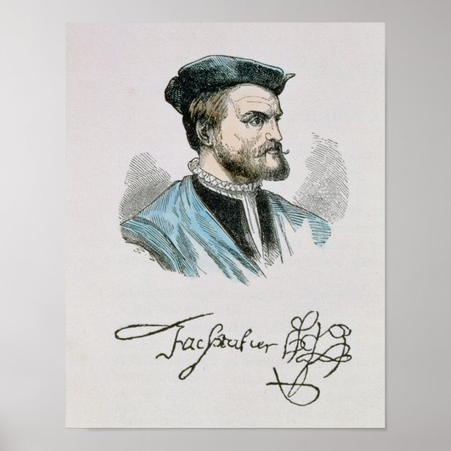 Póster Jacques Cartier (Frente)