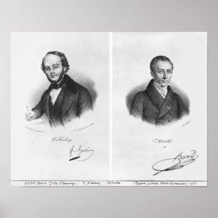 Póster Jacques Fromental Halevy e Ferdinand Herold