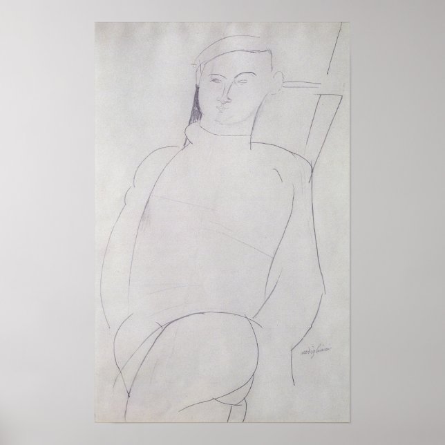 Póster Jacques Lipchitz c.1917 (Frente)