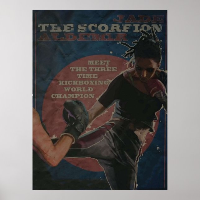 Poster Jade Aldemir - Luz Mortal (Frente)