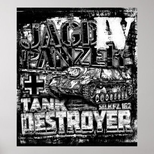 Poster Jagdpanzer IV (Frente)