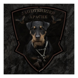 Póster Jagdterrier, Poster de Terrier Caçador Alemão