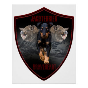 Póster Jagdterrier Tapeçaria