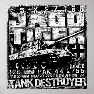 POSTER JAGDTIGER