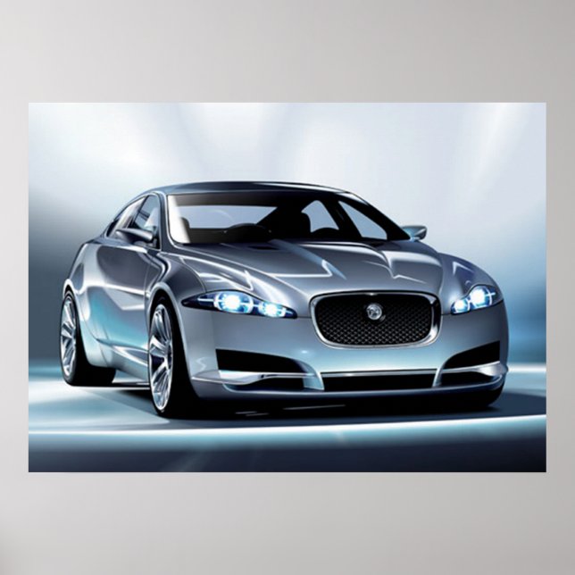 Poster Jaguar C-XF (Frente)