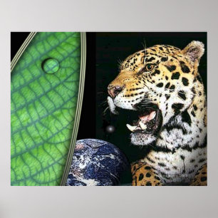 Poster jaguar da terra
