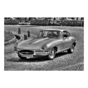 Póster Jaguar E-Type