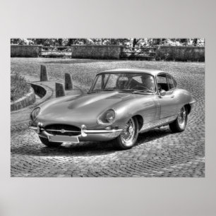 Póster Jaguar E-Type