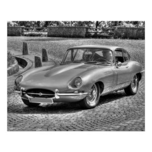 Póster Jaguar E-Type