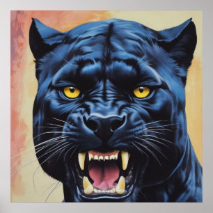 Poster Jaguar - Pantera Negra