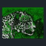 Poster Jaguar Pop Art<br><div class="desc">Jaguar Retrato Poster - Imagem Jaguar de Arte Pop - Grandes Impressões de Gatos Selvagens - O Chefe do Jaguar - Face de Jaguar</div>
