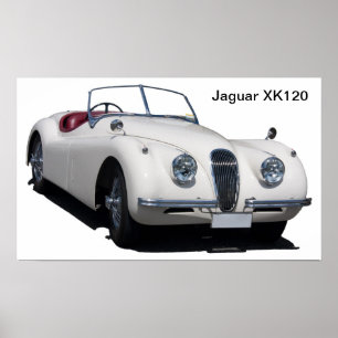 Poster Jaguar XK120