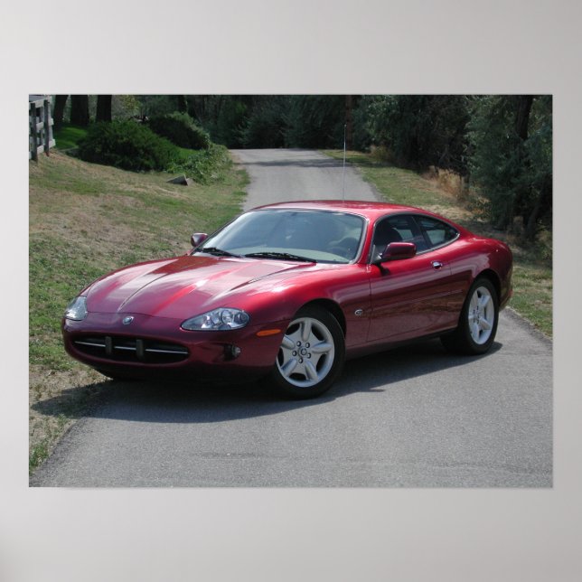 Poster Jaguar XK8 Coupe (Frente)