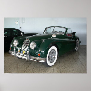 Póster Jaguar XK 120