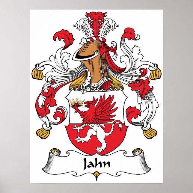 Poster Jahn Family Crest (Frente)