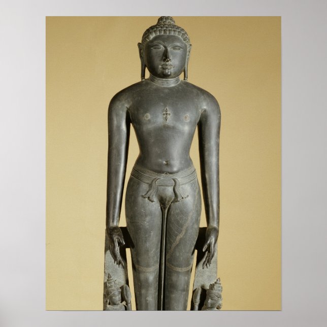 Póster Jain Tirthankara, Parsvanatha, Rajasthan, Prat (Frente)